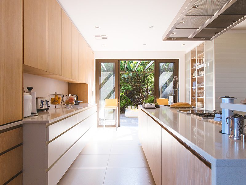 Clean Lines in this Modern Kitchen